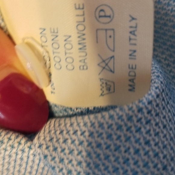 Borrelli blue button down shirt - Picture 10 of 10